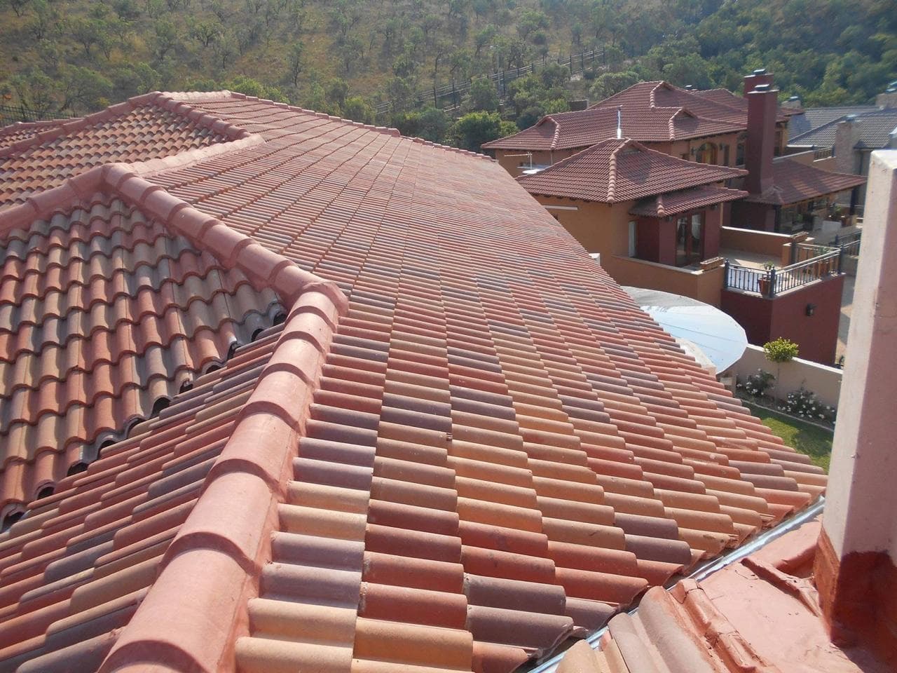 A completed roof by The Roof Doctor on the Garden Route